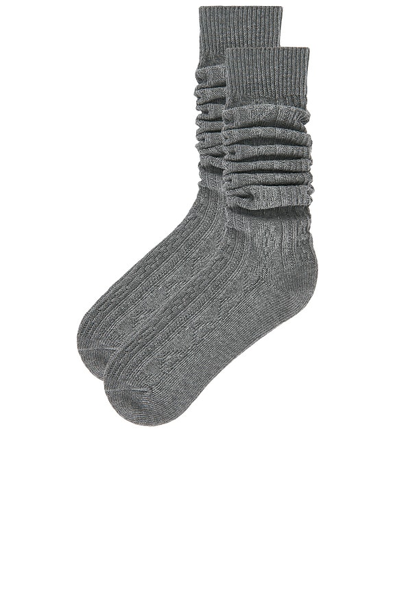 view 2 of 4 Essential Knee High Sock in Grey