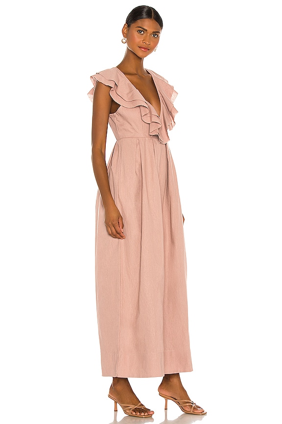 view 2 of 3 Marta Jumpsuit in Clove Bark