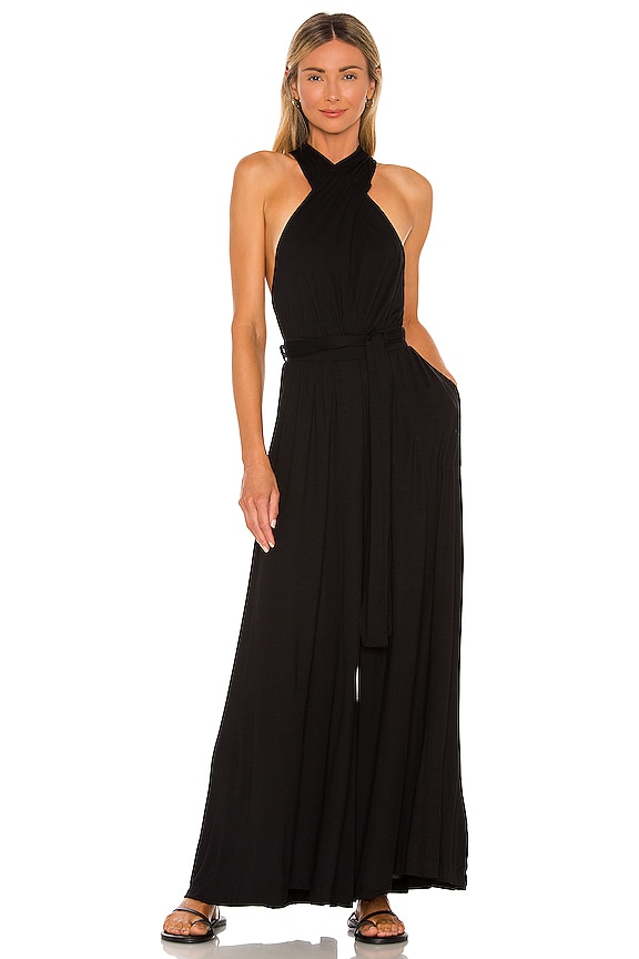 view 2 of 6 Dani Convertible Jumpsuit in Black