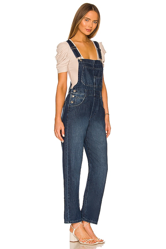 view 2 of 3 Ziggy Denim Overall in Inky Indigo