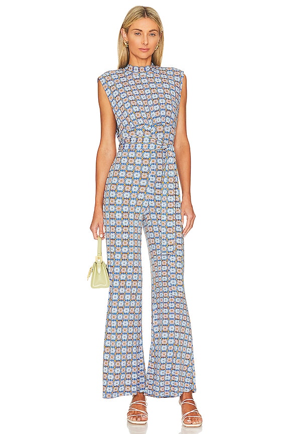 view 1 of 3 Vibe Check One Piece in Blue Combo