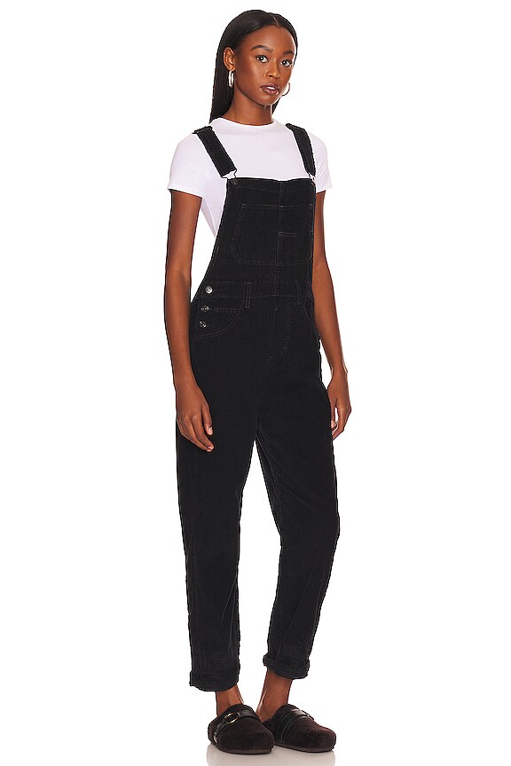 view 2 of 3 Ziggy Cord Overall in Black