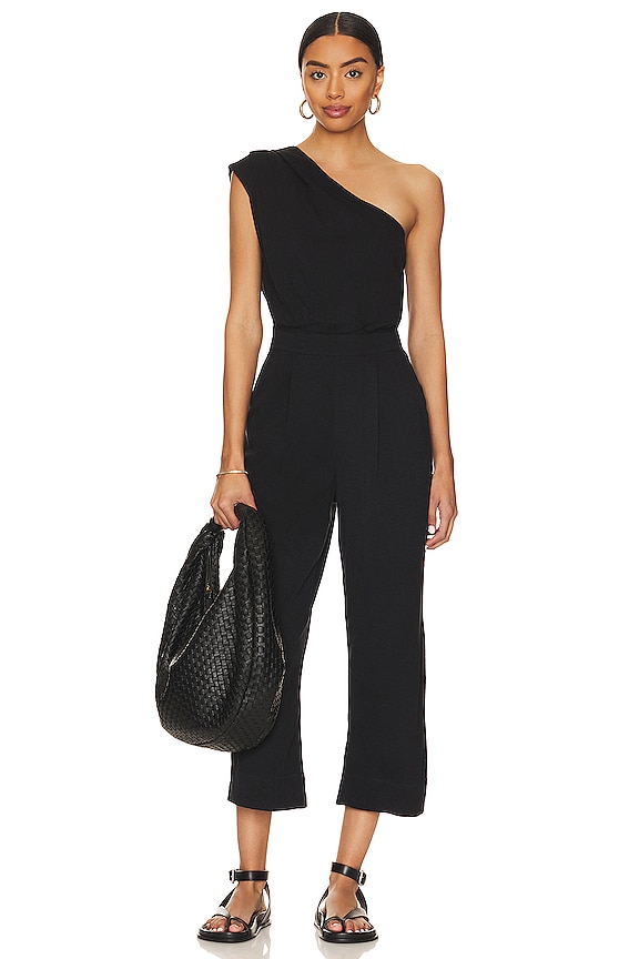 Free People Avery Jumpsuit in Black | REVOLVE