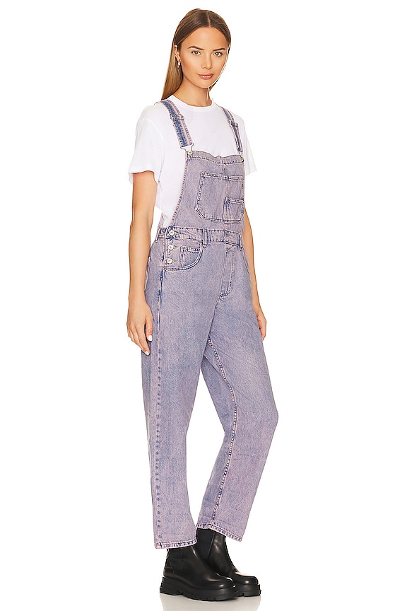 view 2 of 3 Ziggy Denim Overall in Pink Dreams