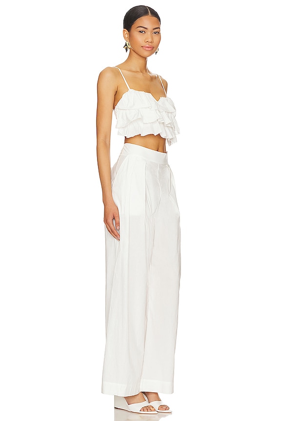 view 2 of 3 LOT FREE PEOPLE DANELLE in Optic White