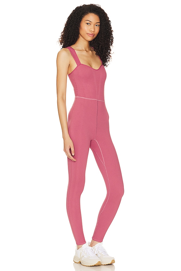 view 2 of 4 x FP Movement High Fidelity Onesie in Woodrose