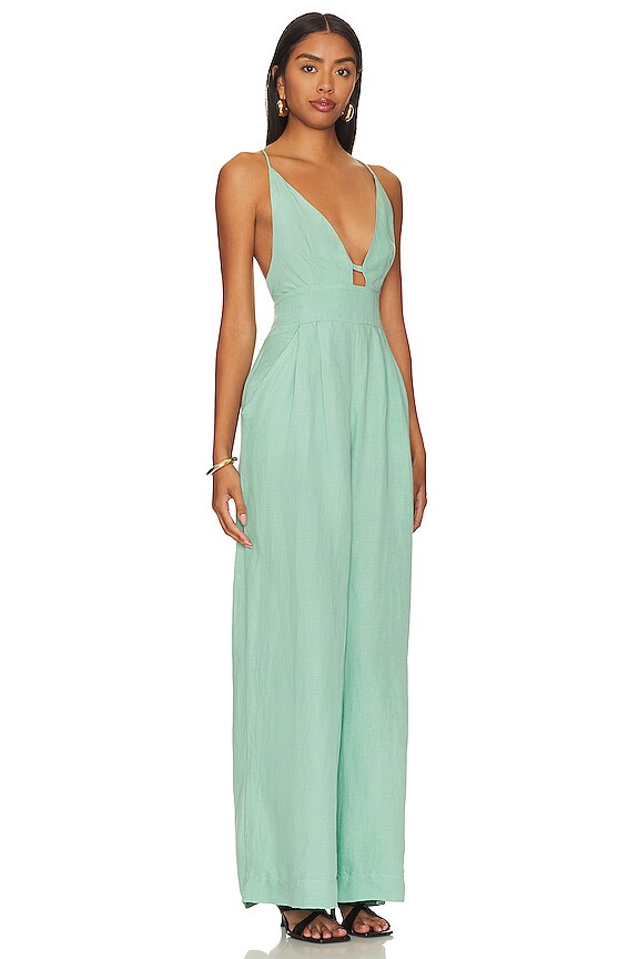 view 2 of 3 BAÑADOR FREE PEOPLE EMMA in Pastel Jade