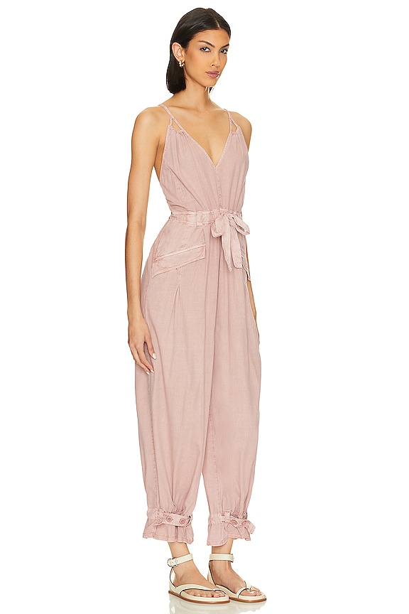 view 2 of 3 УКОРОЧЕННЫЙ КОМБИНЕЗОН FREE PEOPLE ABERDEEN in Dusty Himalayan