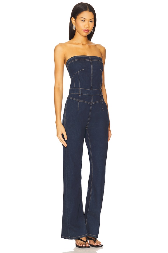 view 2 of 3 x We The Free Beckett Jumpsuit In Midnight in Midnight