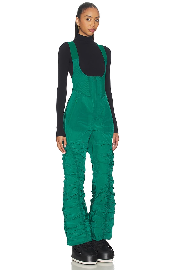 view 2 of 5 Lift Laugh Love Ski Bib in Green Glow