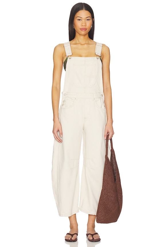 view 2 of 4 Good Luck Overall in Milk