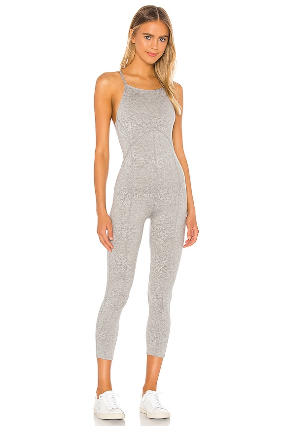 view 2 of 4 X FP Movement Side To Side Performance Jumpsuit in Heather Grey