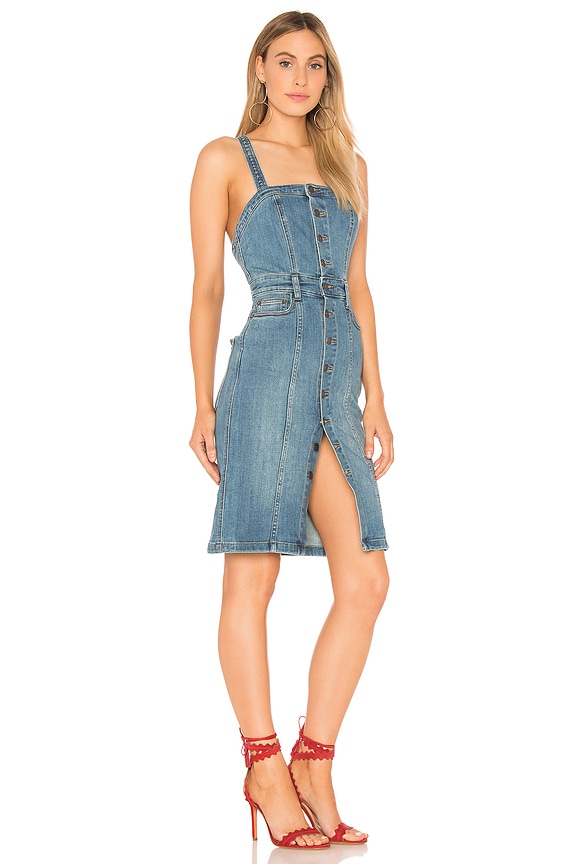 view 2 of 3 COMBINAISON BUTTON FRONT in Blue