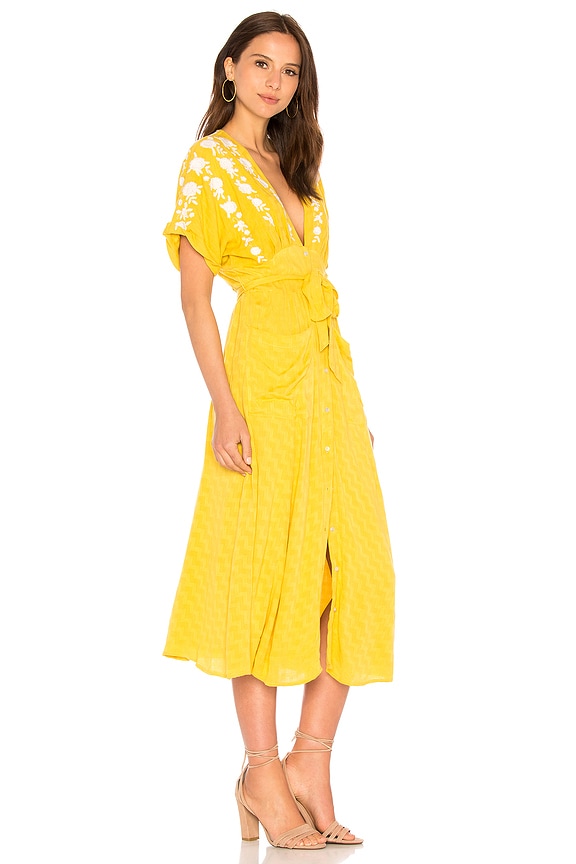 view 2 of 3 Love To Love You Dress in Yellow