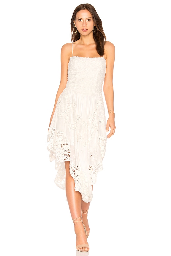 view 2 of 4 ROBE LOVE TO LOVE YOU CUTWORK in White