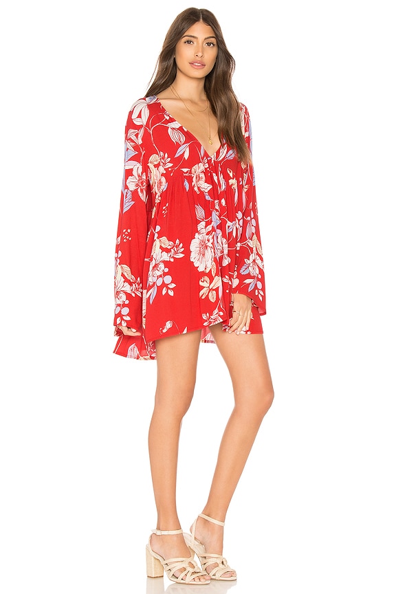 view 2 of 3 Bella Dress in Red