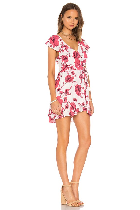 view 2 of 3 French Quarter Printed Mini Dress in Ivory