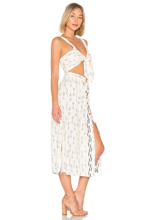 view 2 of 3 VESTIDO MIDI CALDASI in Ivory