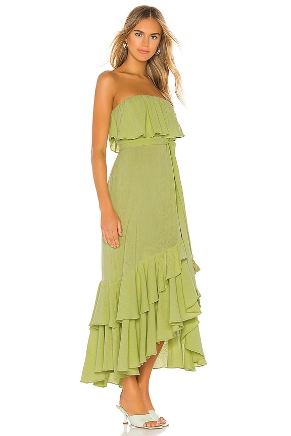 view 2 of 3 Tavia Dress in Green