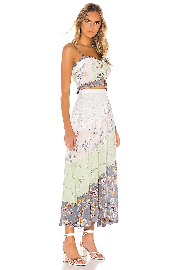 view 2 of 3 In The Flowers Set in Light Blue