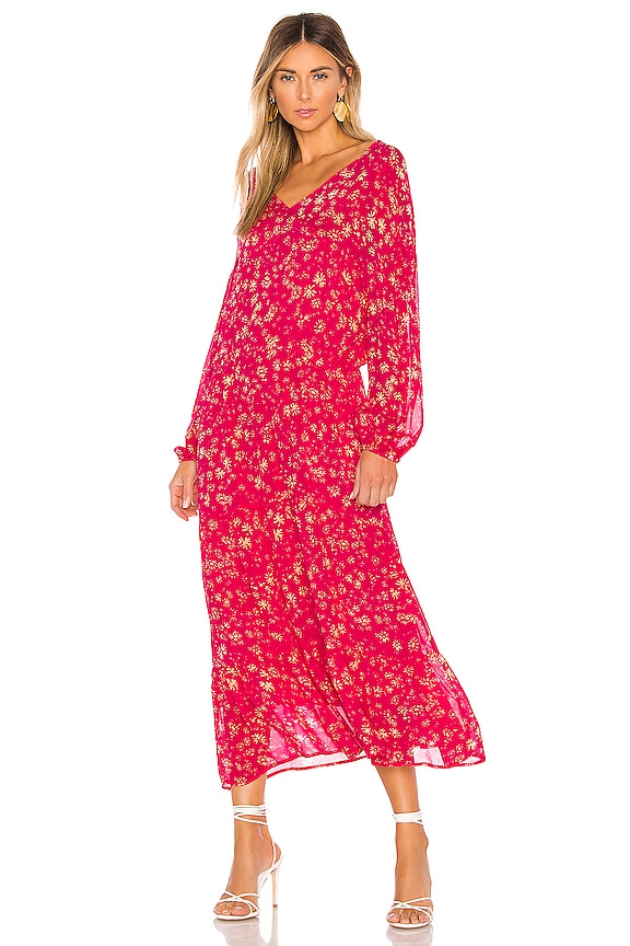 view 1 of 3 VESTIDO WALLFOWER in Red