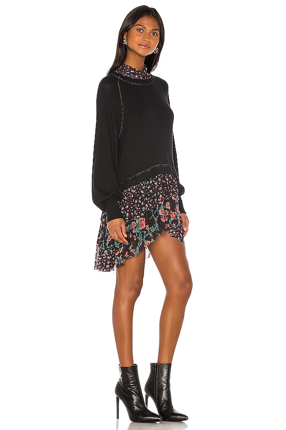 view 2 of 4 Opposites Attract Mini Dress in Black