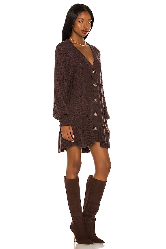 view 2 of 3 Penelope Mini Dress in Plum Jam