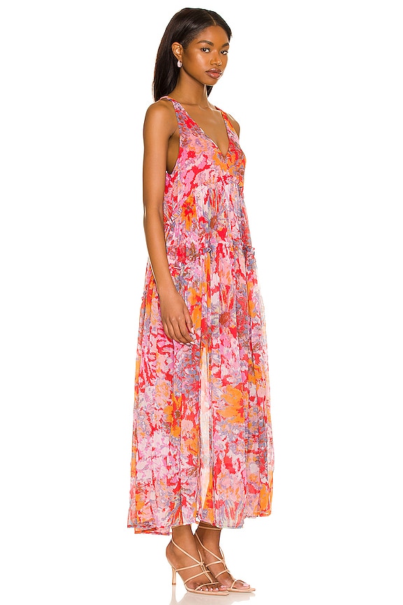 view 2 of 3 Julianna Maxi Dress in Cherry Combo