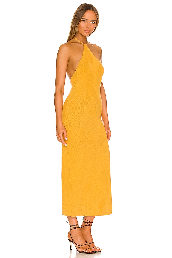 view 2 of 3 Kristy Sweater Midi in Fade Yellow