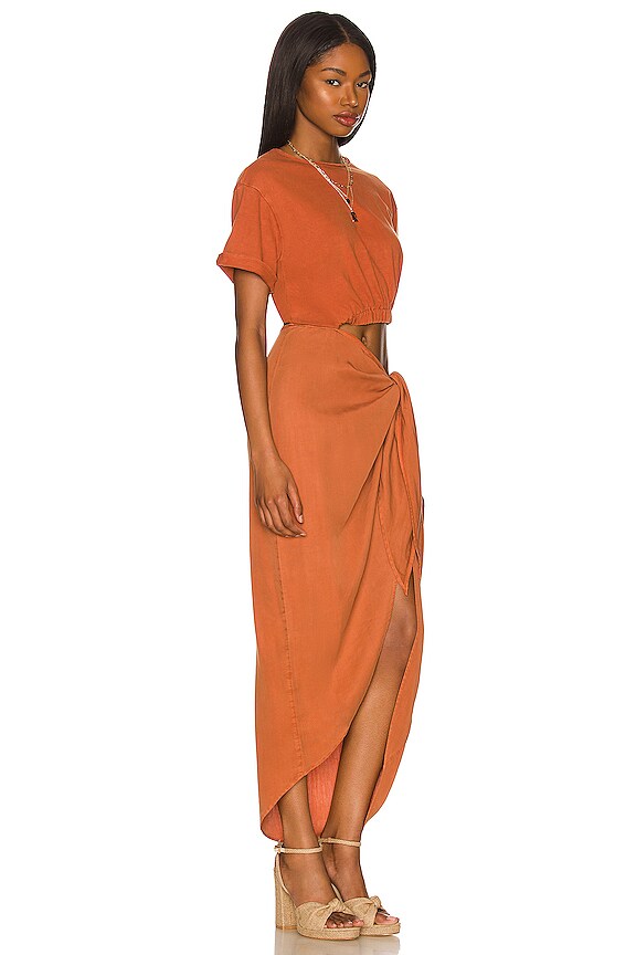 view 2 of 3 ROBE MAXI FREE PEOPLE RAE in Siena