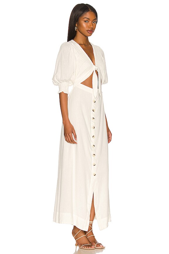 view 2 of 4 String of Hearts Maxi in Bright White
