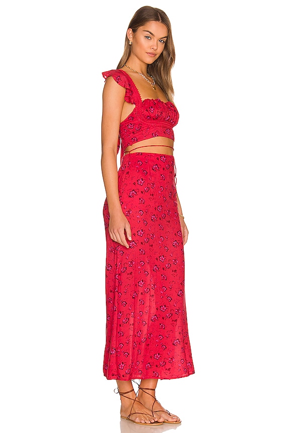 view 2 of 3 LOT FREE PEOPLE BIJOU in Cherry Combo