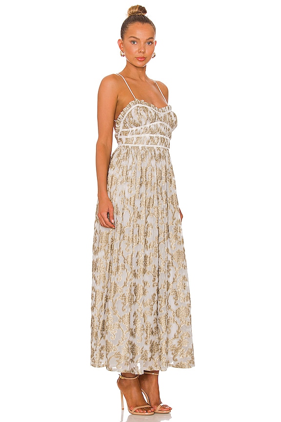 view 2 of 5 Charlie Bustier Dress in Ivory Combo