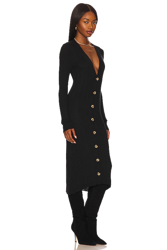 view 2 of 3 JERSEY FREE PEOPLE DATE NIGHT in Black