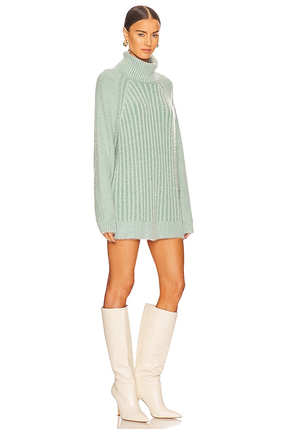 view 2 of 3 Big City Turtleneck in Sea Spruce Combo
