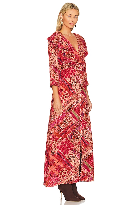 view 2 of 3 Lennon Dress in Primrose Combo