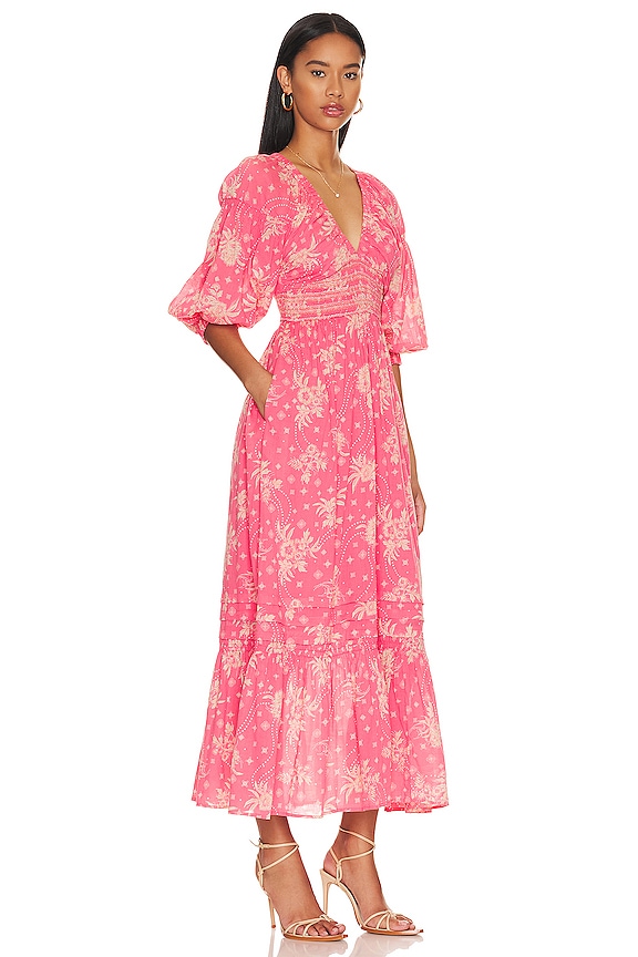 view 2 of 3 ПЛАТЬЕ FREE PEOPLE GOLDEN HOUR in Electropop Combo