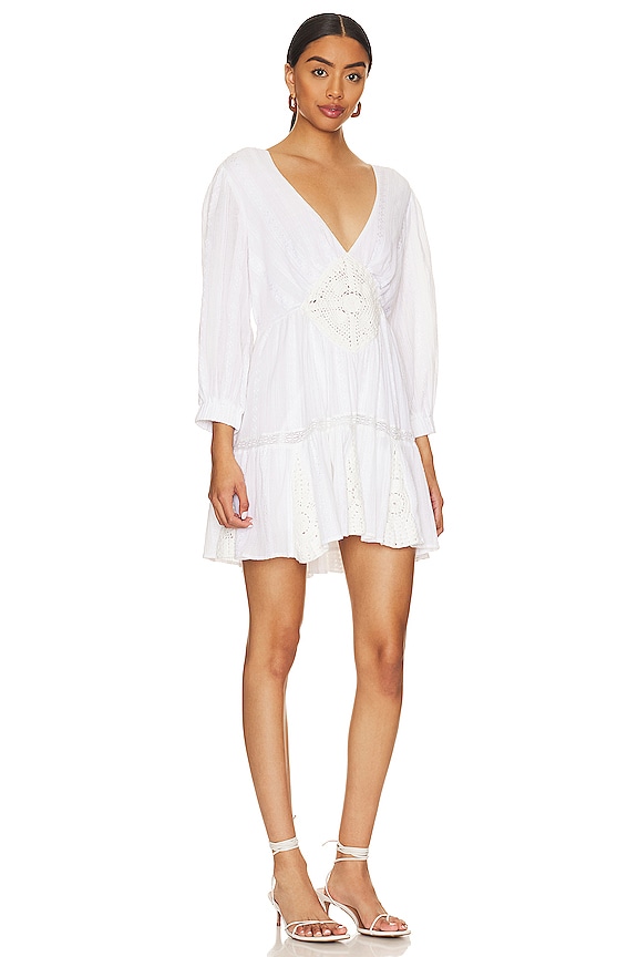 view 2 of 3 ROBE COURTE FREE PEOPLE HUDSON in Ivory