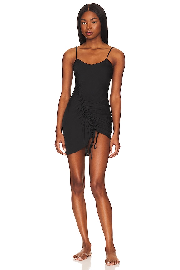 view 1 of 4 VESTIDO LENCERO FREE PEOPLE BE MY MINI in Black