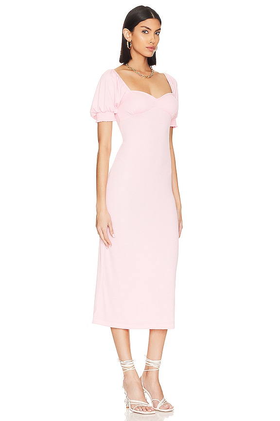 view 2 of 3 Bel Air Midi Dress in Pink