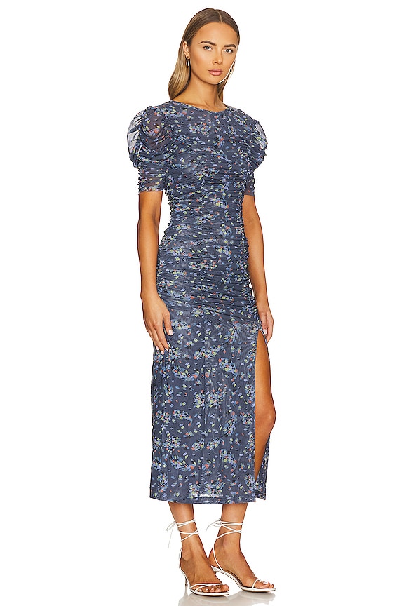 view 2 of 3 Briella Midi Dress in Navy Combo