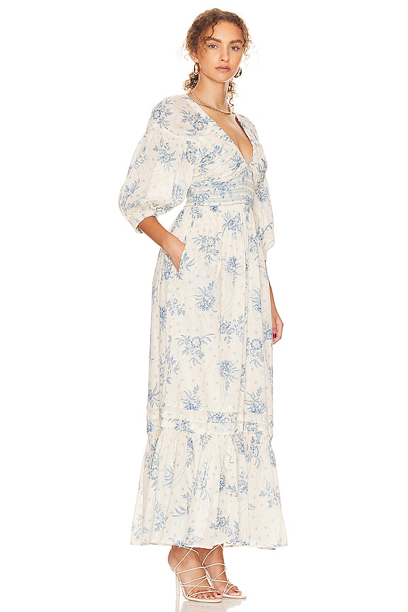 view 2 of 3 ROBE MAXI FREE PEOPLE GOLDEN HOUR in Tea Combo