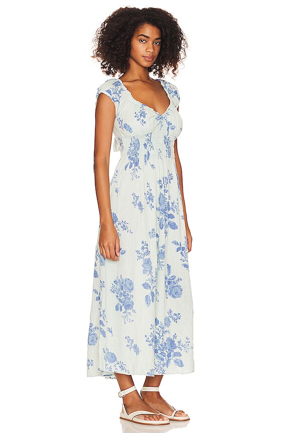 view 2 of 3 ROBE FREE PEOPLE FORGET ME NOT in Lemon Combo