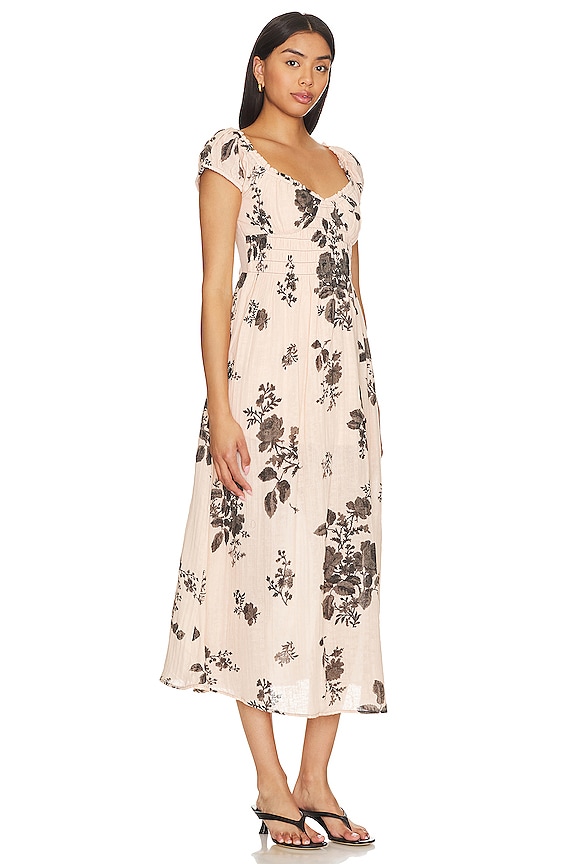view 2 of 3 FREE PEOPLE FORGET ME NOT ドレス in Peach Combo