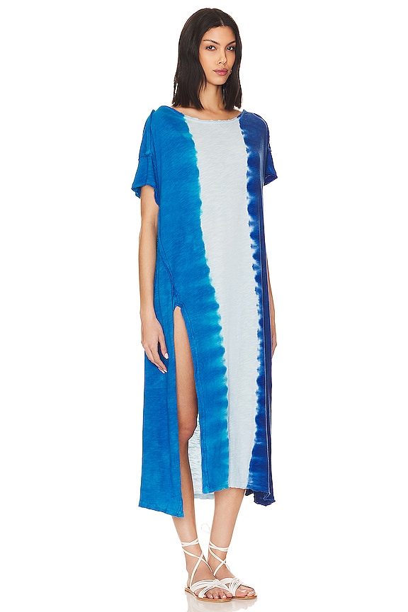 view 2 of 3 VESTIDO FREE PEOPLE ICE CREAM in Dream Blue Combo