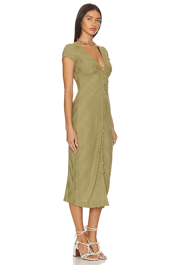 view 2 of 3 ROBE FREE PEOPLE NEW IN TOWN in Willow