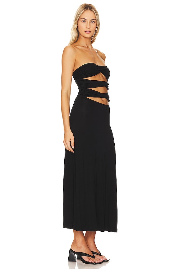 view 2 of 3 ПЛАТЬЕ FREE PEOPLE EMBRACE in Black