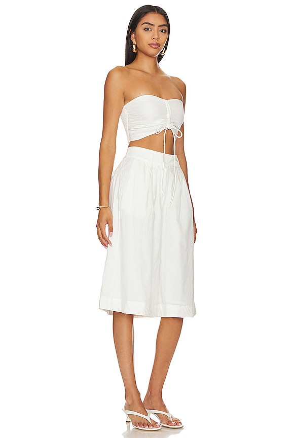 view 2 of 3 CONJUNTO FREE PEOPLE MINNIE in White