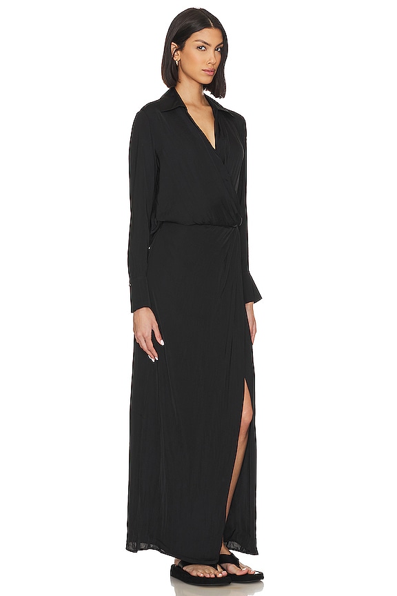 view 2 of 3 МАКСИ ПЛАТЬЕ FREE PEOPLE AIDA in Black