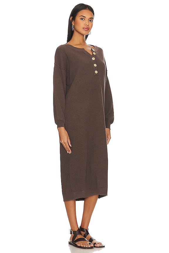 view 2 of 3 Hailee Sweater Midi Dress in Minked